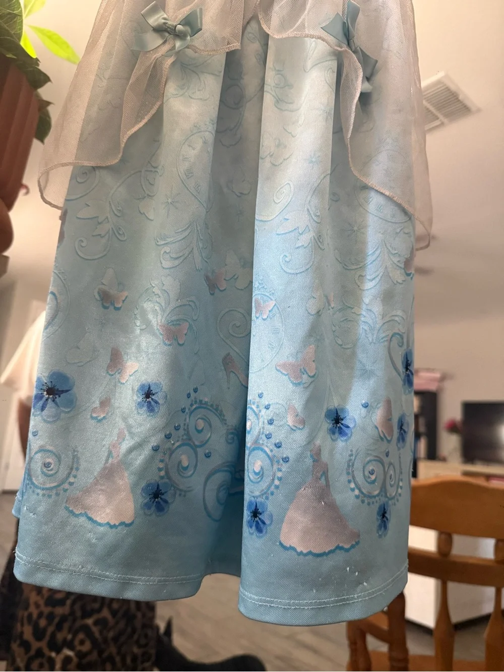 Prince Light Blue Cinderella Princess Nightgown for Kids